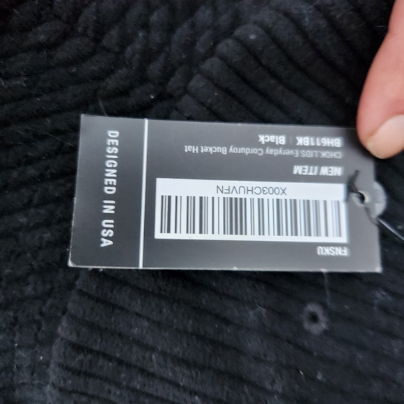 Bundle!- 2- Choko Lids- Black- Corduroy- Bucket Hat - Picture 5 of 9